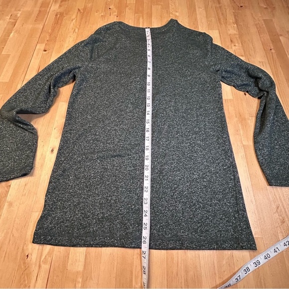 2 for$15 Old Navy Long Sleeve Hunter Green Henley - Picture 5 of 7